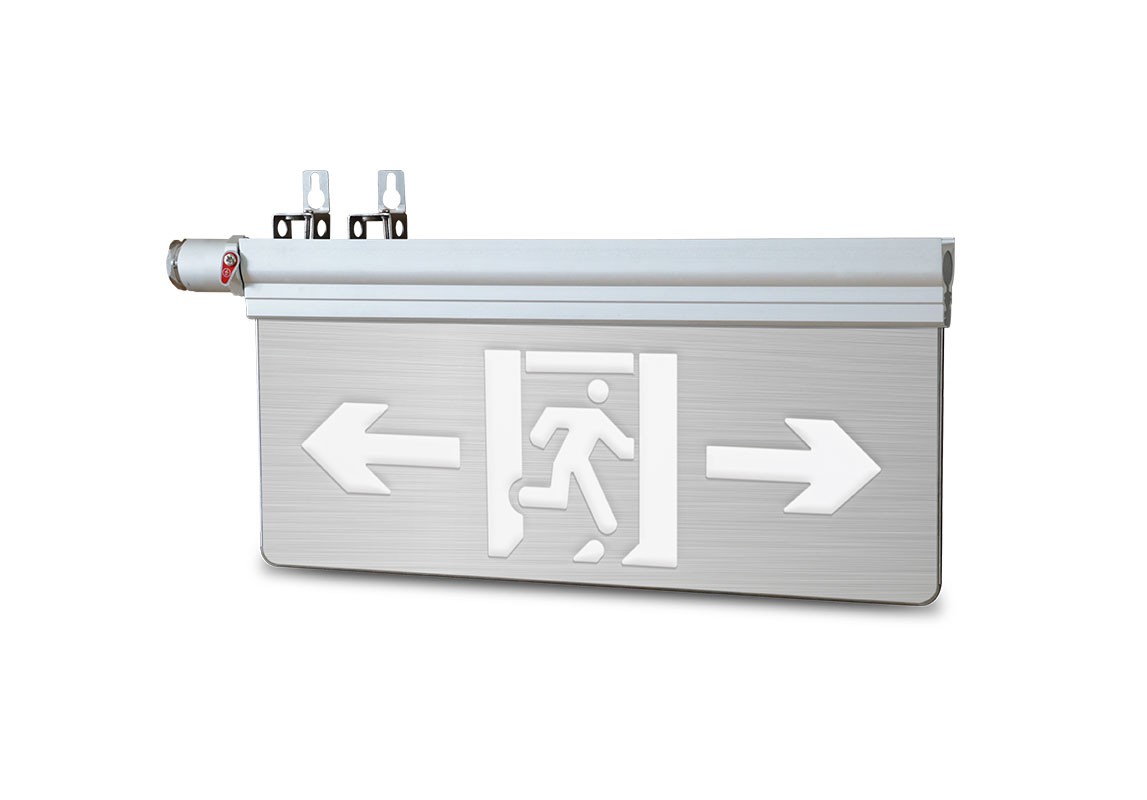 本安型防爆-雙向消防應(yīng)急標志燈 |  ZS-BLJC-2LROEⅡ0.5W-J870-22  |  壁掛/吊掛